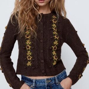 Zara Women's multi Cardigan